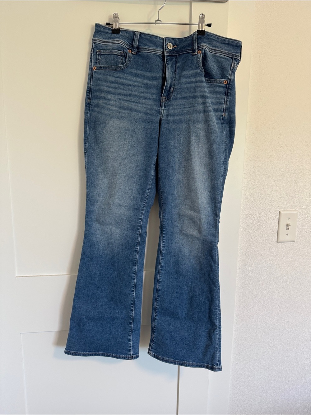 American Eagle Outfitters Blue Flare Jeans